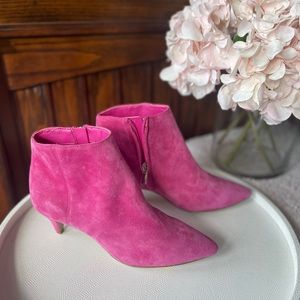 Pink Sam Edelman Booties